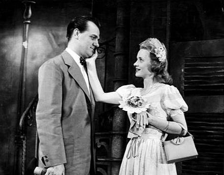 Karl Malden and Jessica Tandy. Stage Production A STREETCAR NAMED DESIRE 1947Picture